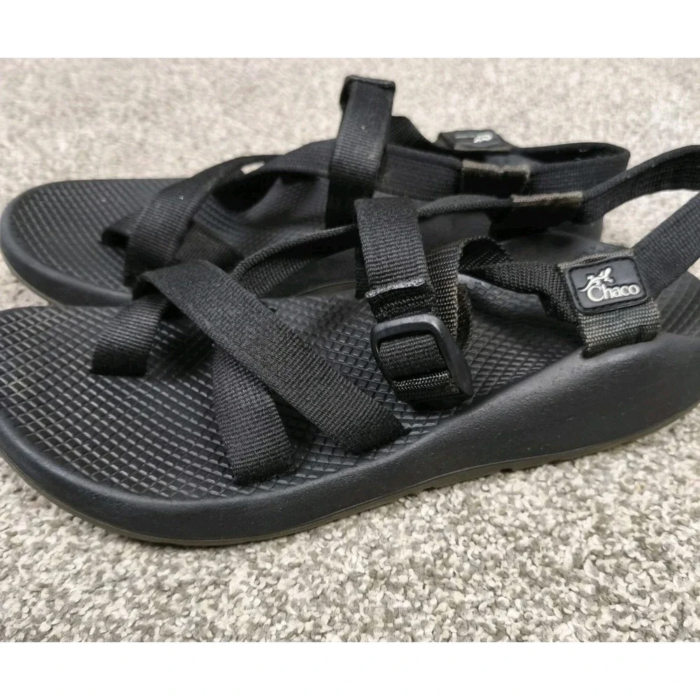 Chaco Z Cloud Sandals Black‎ Outdoor Hiking Comfort Vibram Womens 10